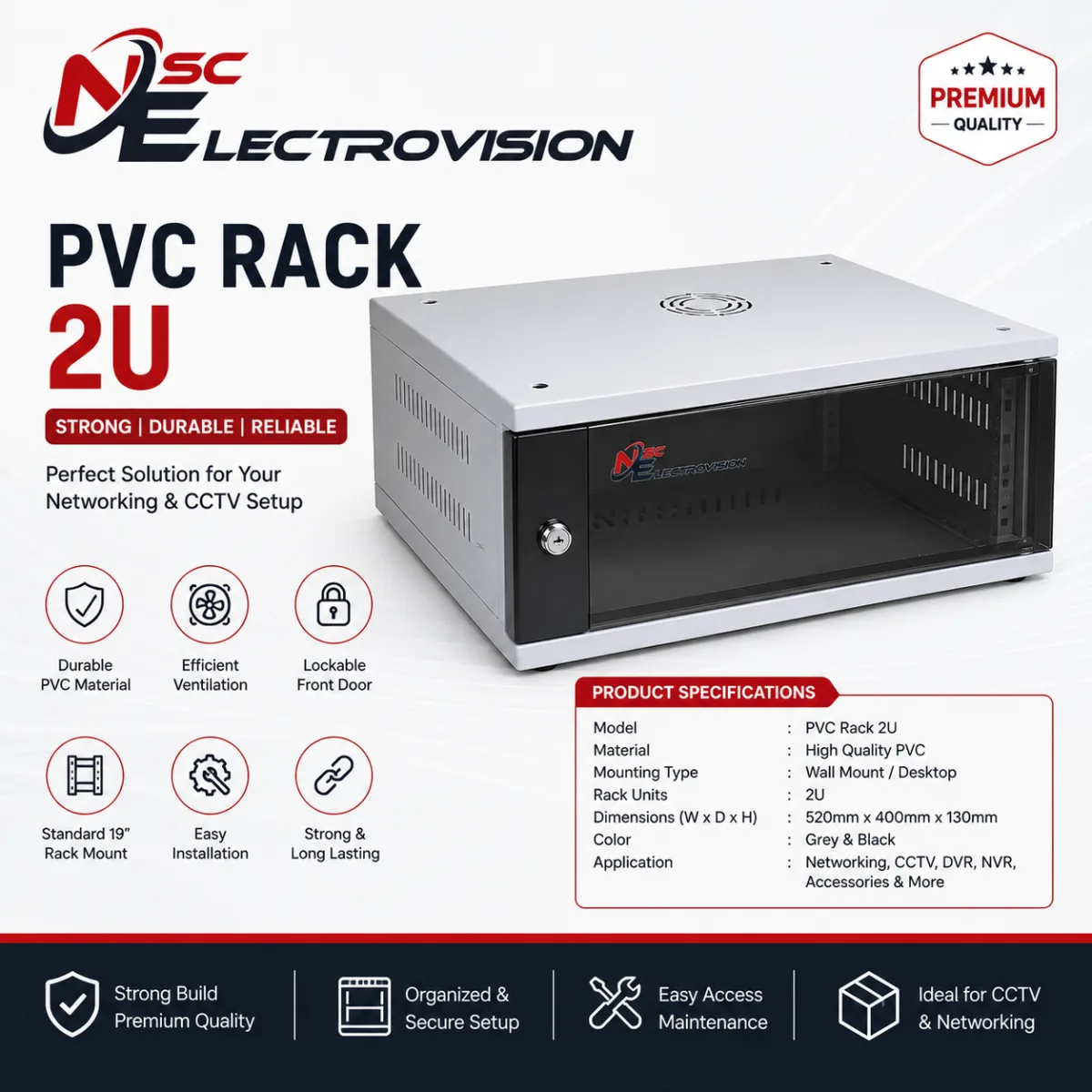 2U Heavy Mattle Rack