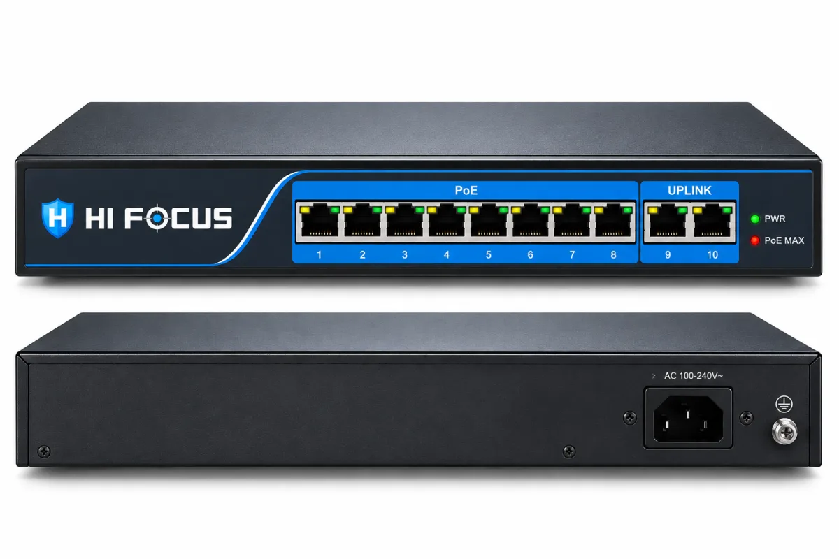 PoE 8+2 Hi Focus