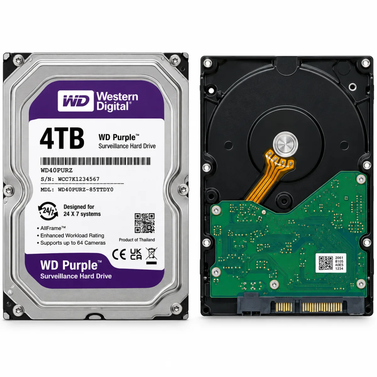 Hard Disk Drive 4 TB WD
