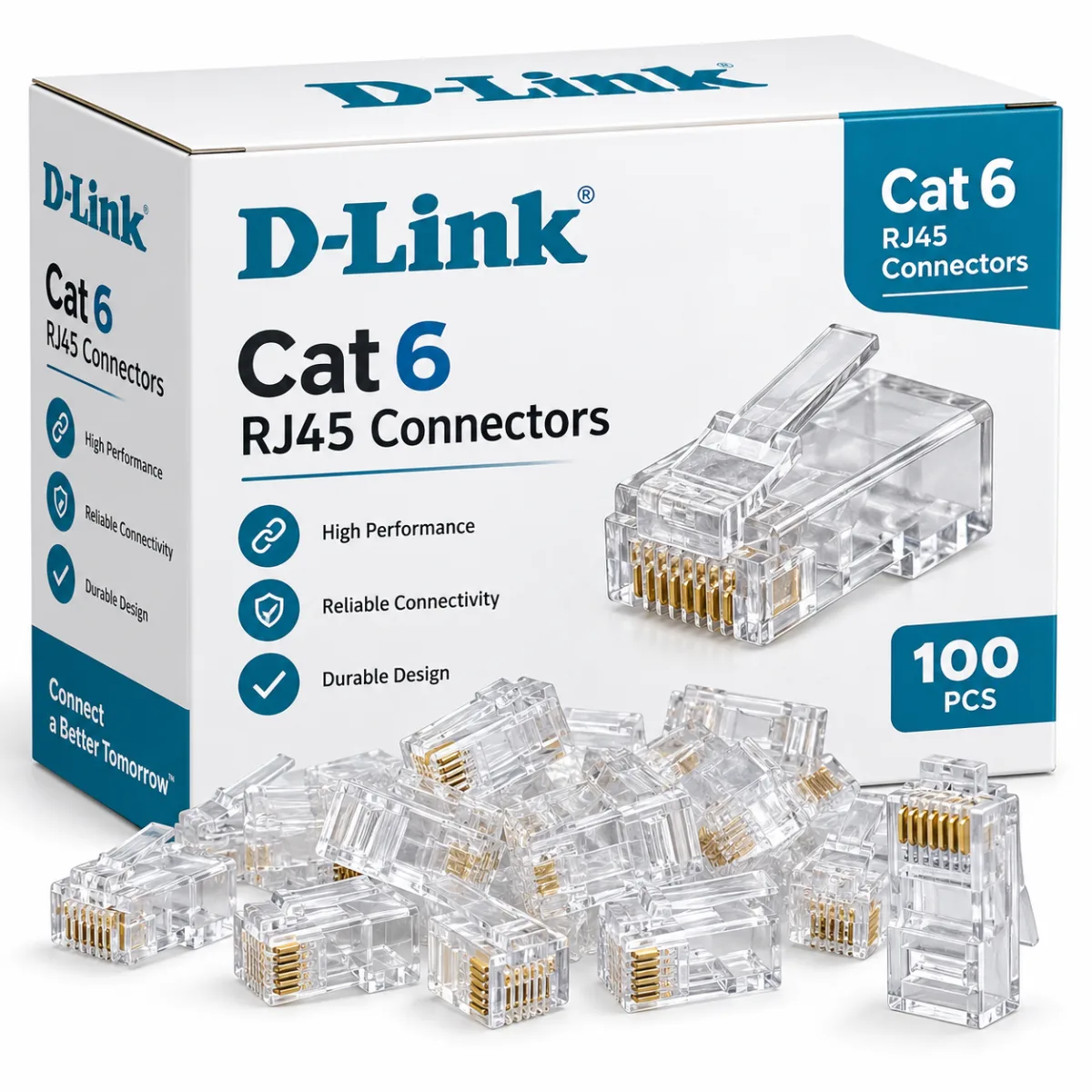Cat 6 Connectors D-Link