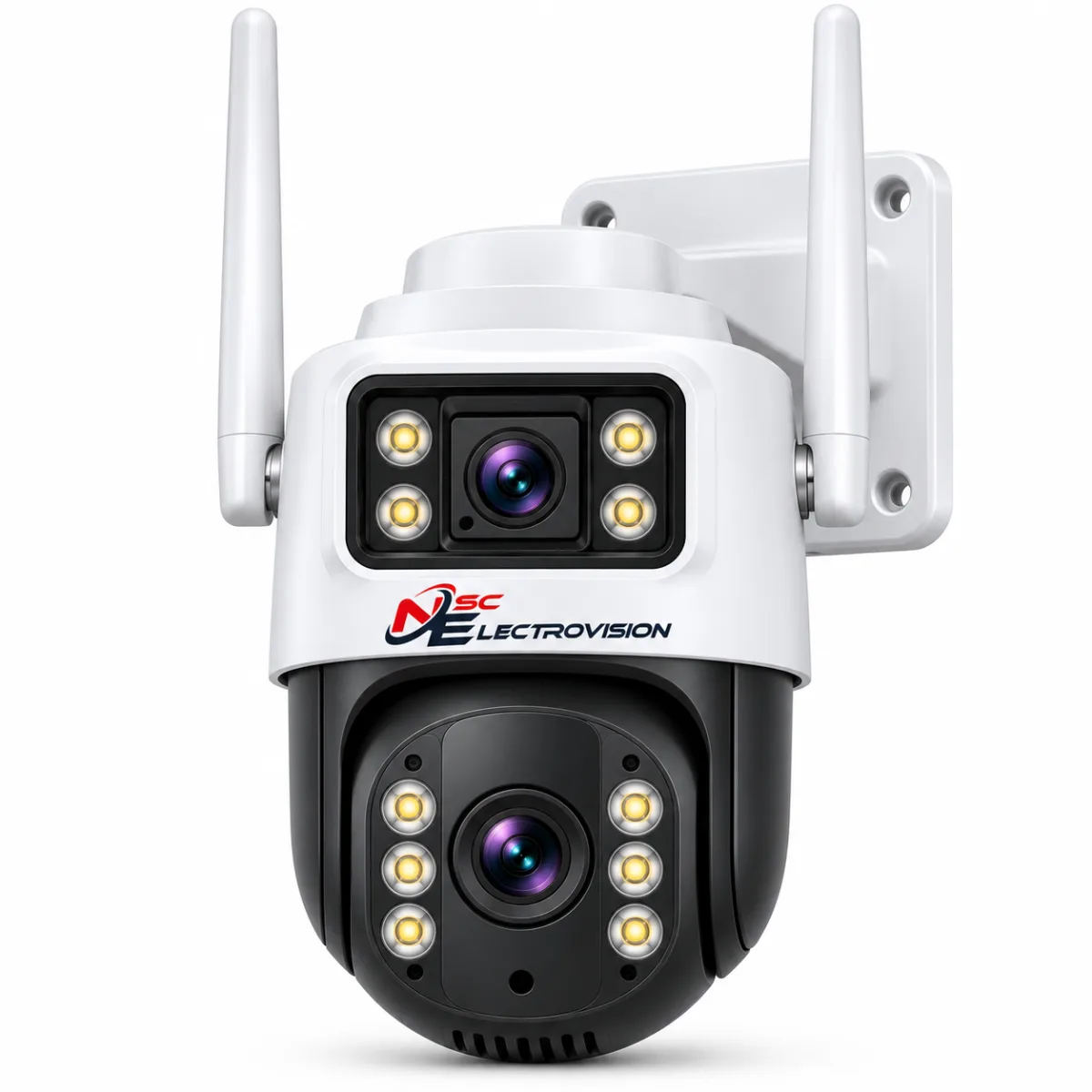 3+3 MP PTZ Double Lens wi fi camera NSC