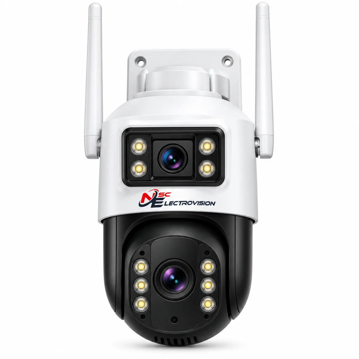 3+3 MP PTZ Double Lens 4G Camera NSC