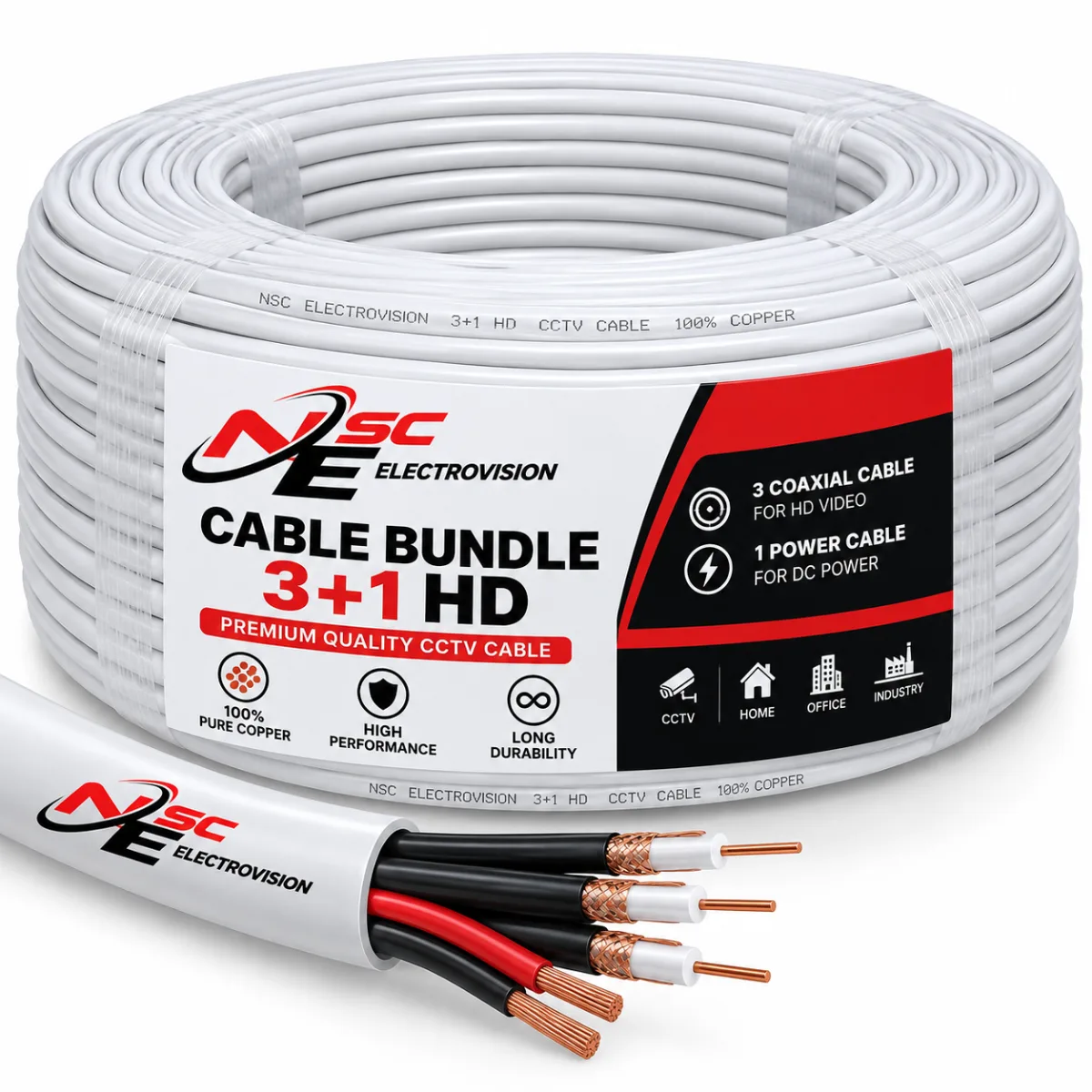 Cable Bundle 3+1 HD