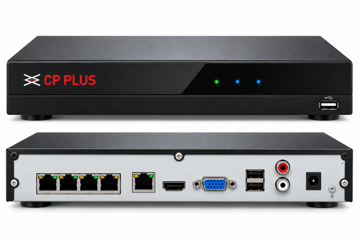 NVR 4 Channel CP PLUS