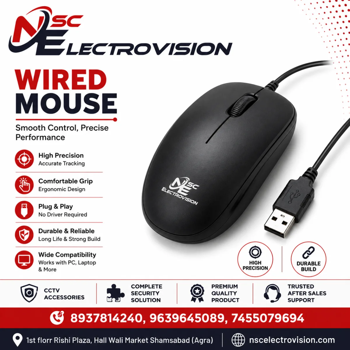 Mouse wired